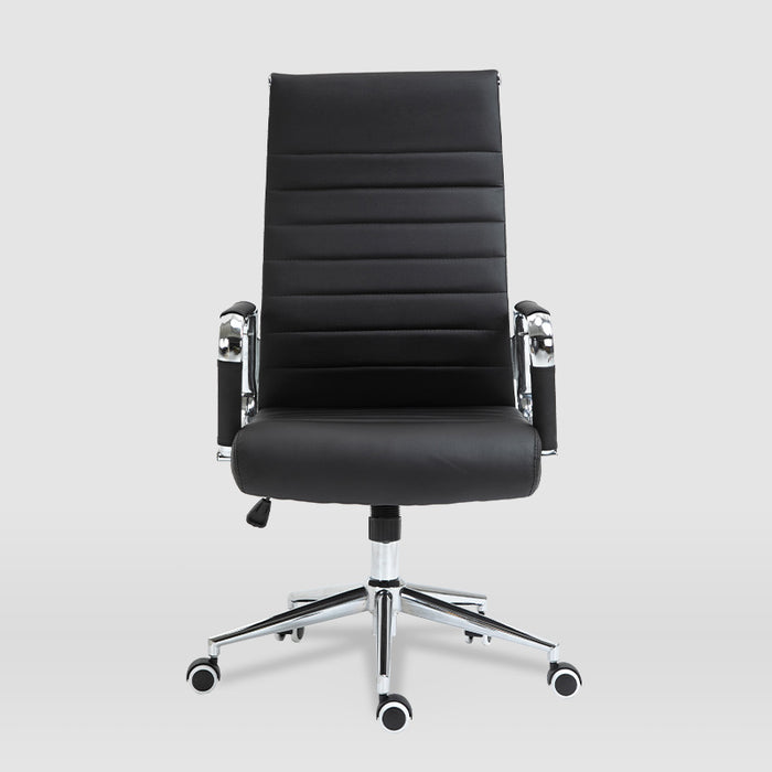 FURNITURE STYLE FS618NG ADARA Office Chair PolyLeather Color Black