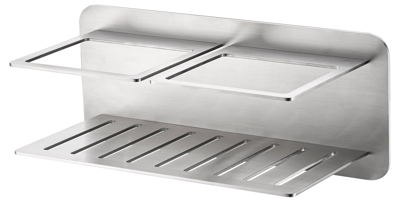 IMEX ADI011/NQ IMAN Jabonera Frontal Níquel Cepillado