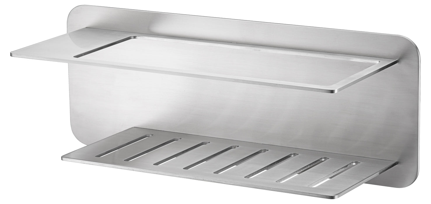 IMEX ADT009/NQ BETHARI Jabonera Frontal Níquel Cepillado