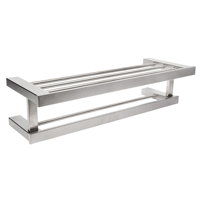 MEDICLINICS AI1423CS Estante Porta Toallas de Acero Inox AISI 304 Satinado