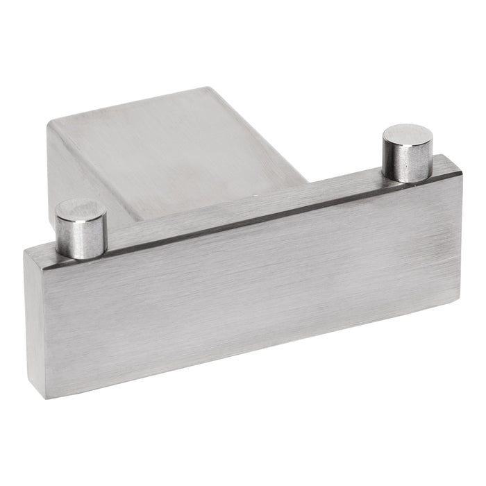 MEDICLINICS AI2418CS Percha Doble Acero Inox Satinado