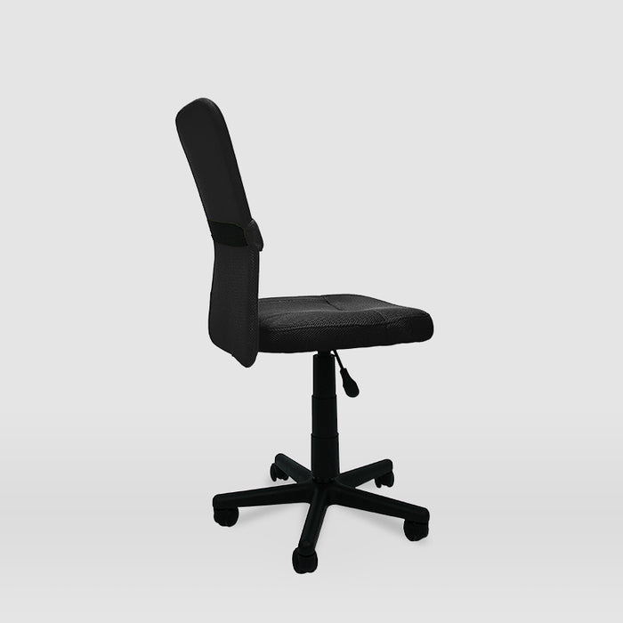 FURNITURE STYLE FS6228NG ALBA Textile Study Chair Black