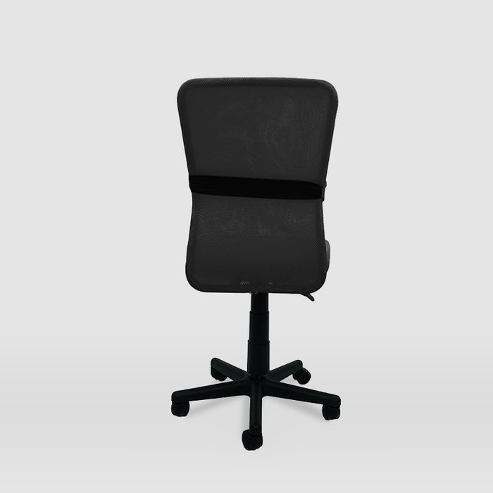 FURNITURE STYLE FS6228NG ALBA Textile Study Chair Black