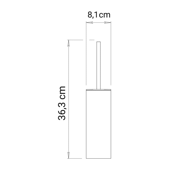 GEDY TO340200100 TONGA Escobillero Blanco Mate