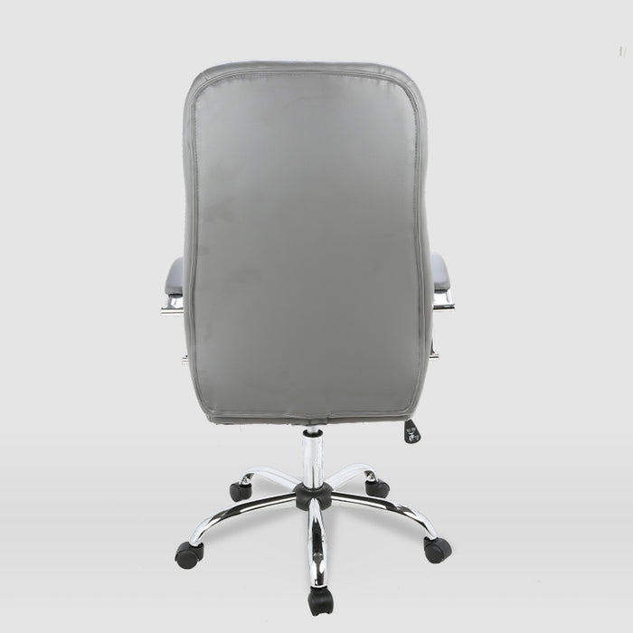 FURNITURE STYLE FS2526GR ÁNGELA Office Chair Imitation Leather Gray