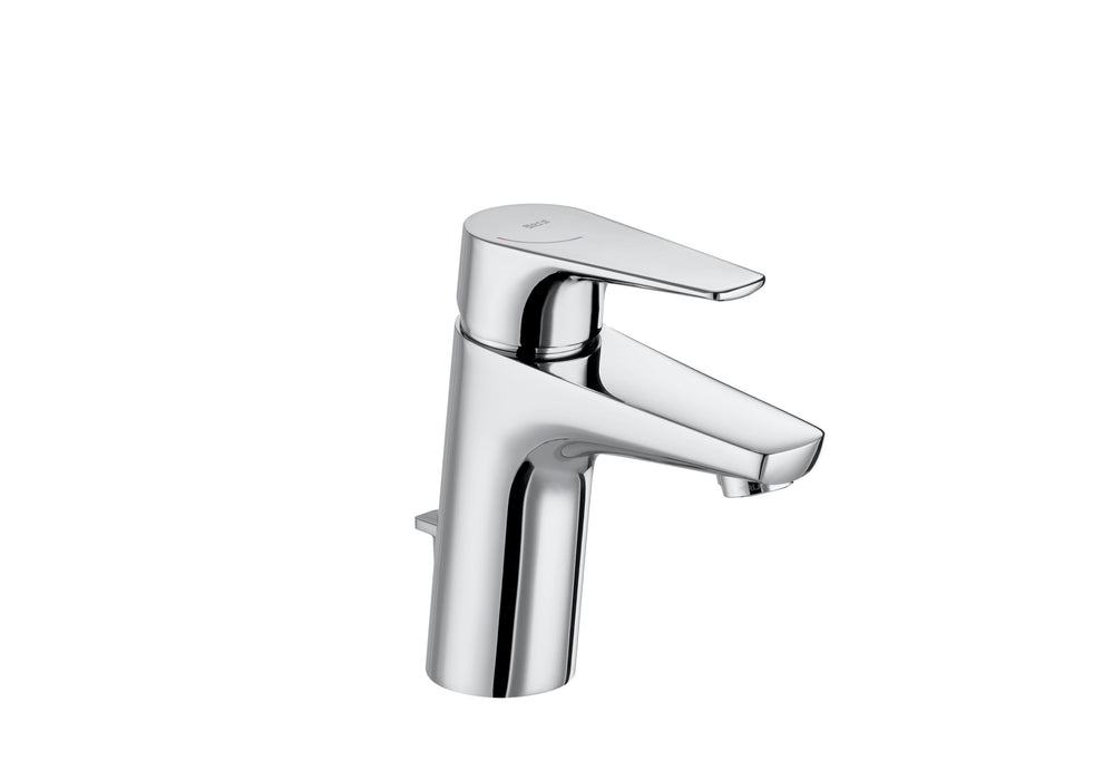 ROCA A5A3090C00 ATLAS Single-Handle Basin Tap with Automatic Outlet Chrome