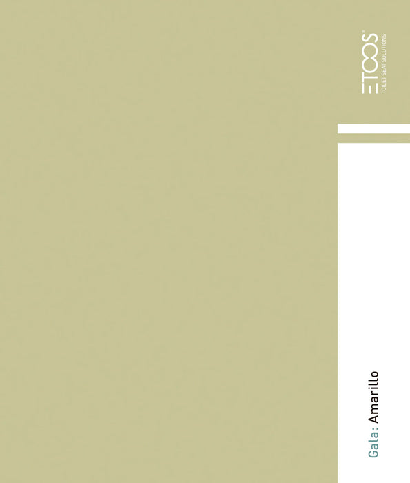 ETOOS 02082059 GALA 2000 Tapa WC Gala Color Amarillo