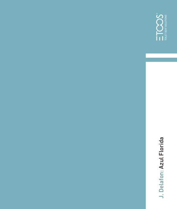 ETOOS 02059051 VENUS Tapa WC Jacob Delafon Color Azul Florida