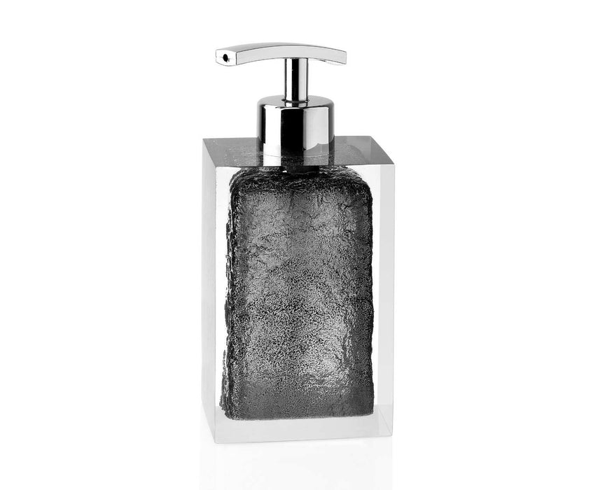 ANDREA HOUSE BA19024 Dispensador De Baño De Resina Negro