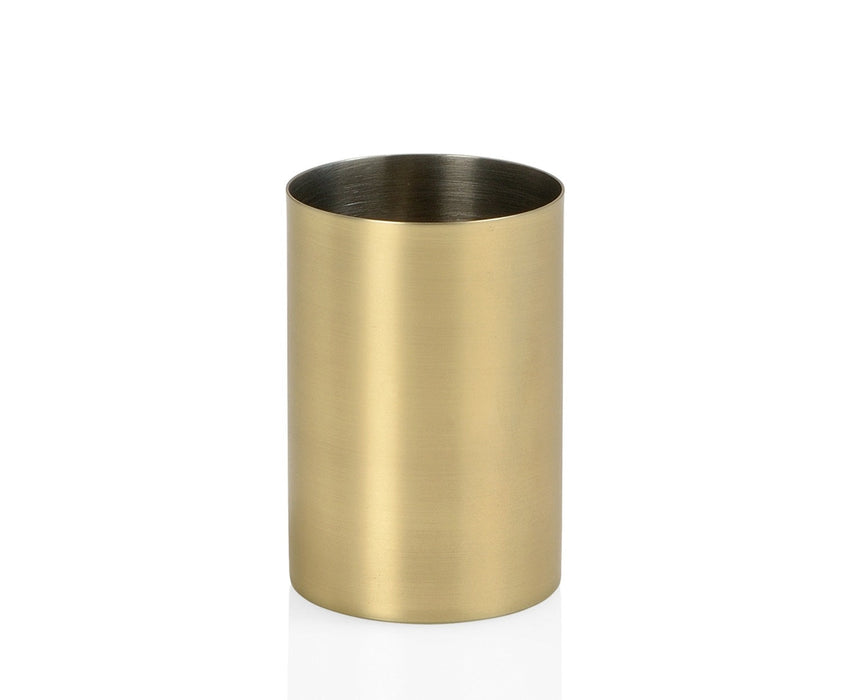 ANDREA HOUSE BA19033 Portacepillos De Baño De Acero Inoxidable Dorado