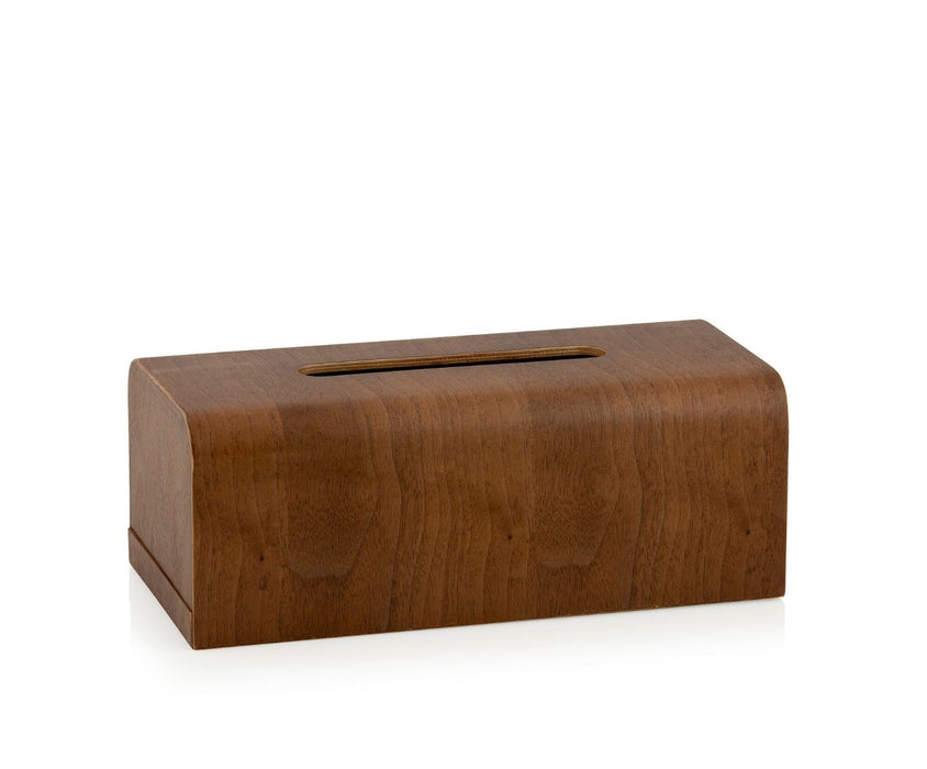 ANDREA HOUSE BA70012 Caja Para Pañuelos De Madera Marrón
