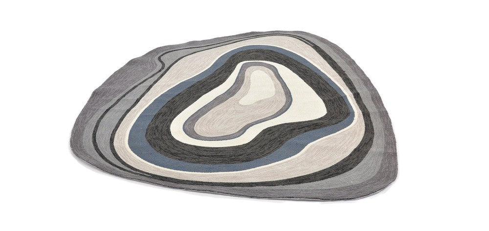 Brink & Campman Aura Grey Outdoor Rug 477304