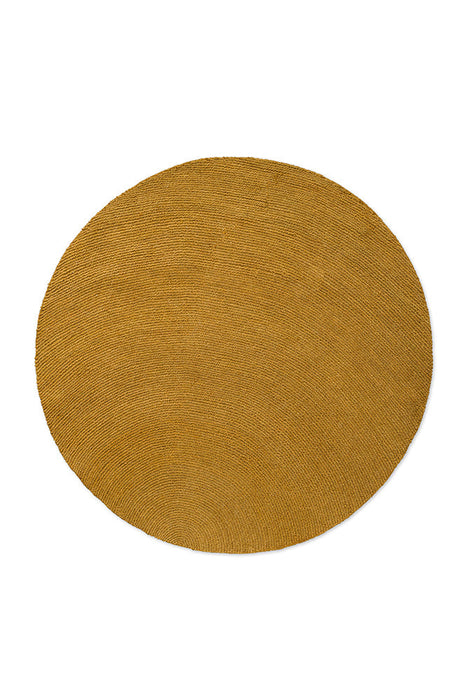 B&C Decor Echo Ochre 089706 Round Rug