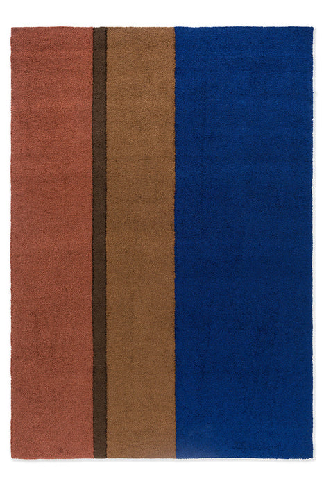 Brink & Campman Habitat Festival Stripe Blue 496518 Outdoor Rug