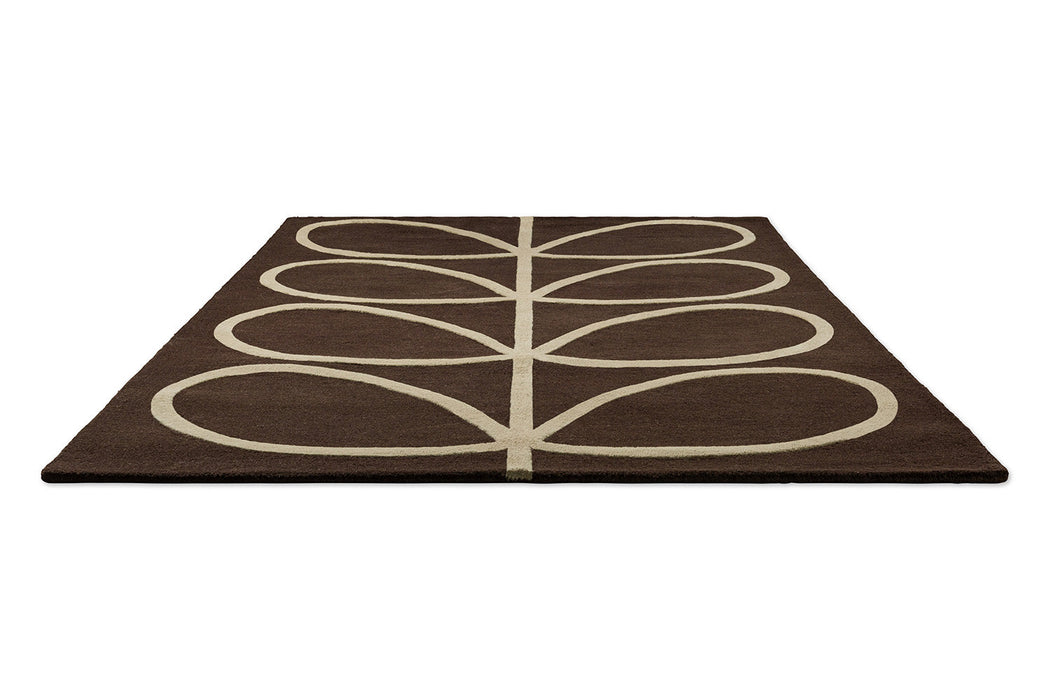 Orla Kiely Giant Linear Stem Walnut 059401 Rug