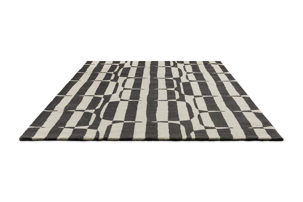 Scion Lohko Stripe Charcoal 123105 Rug