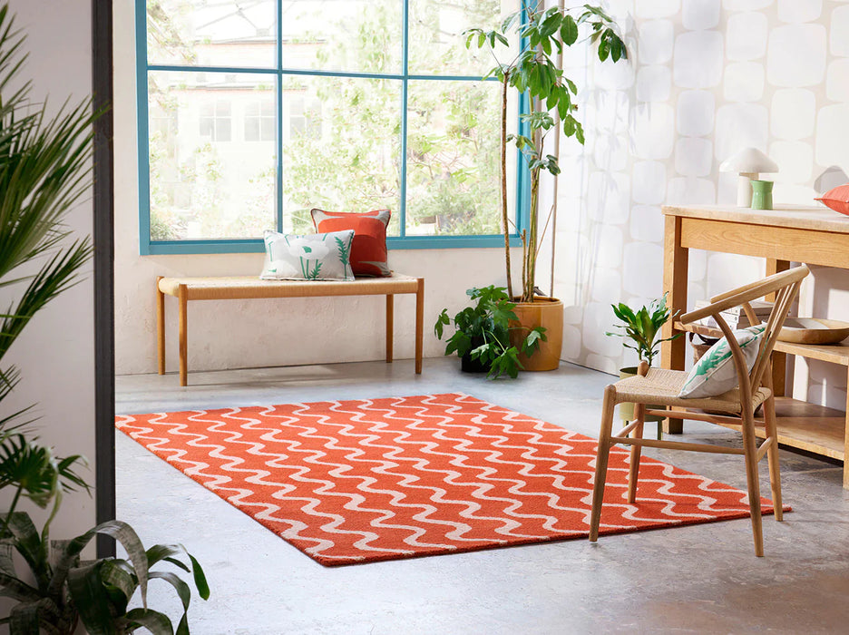 Scion Ribbon Coral 124300 Rug
