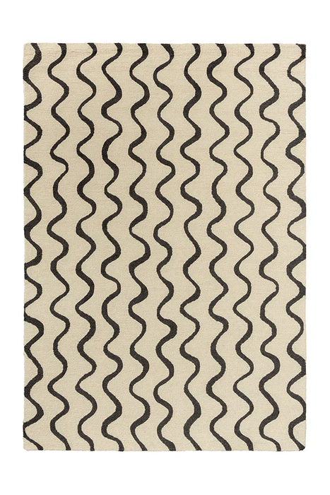 Scion Ribbon Charcoal 124305 Rug