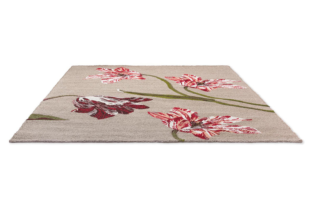 Ted Baker Botanical Tulip Burgundy 455610 Outdoor Rug