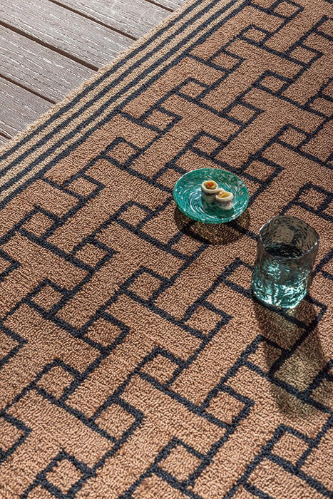 Ted Baker T Monogram Light Brown 455811 Outdoor Rug