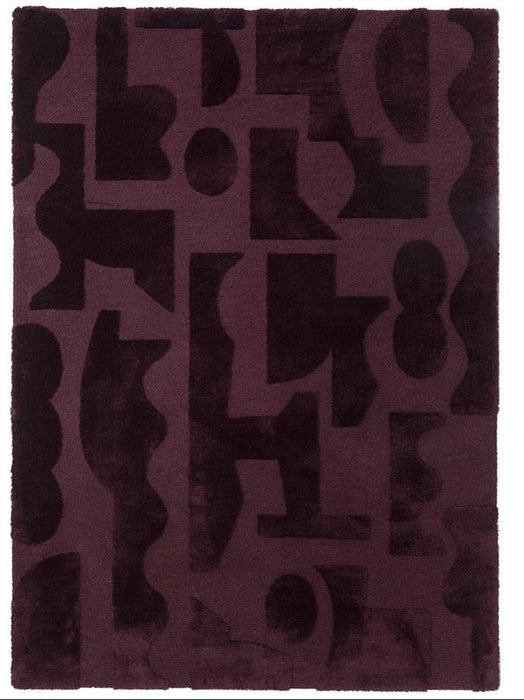 B&C Twinset Mural Burgundy 121100