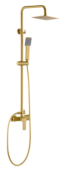 IMEX BDAR025/OC ART Shower Set Single Lever Brushed Gold