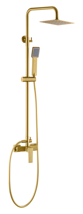IMEX BDAR025/OC ART Brushed Gold Single Handle Shower Set