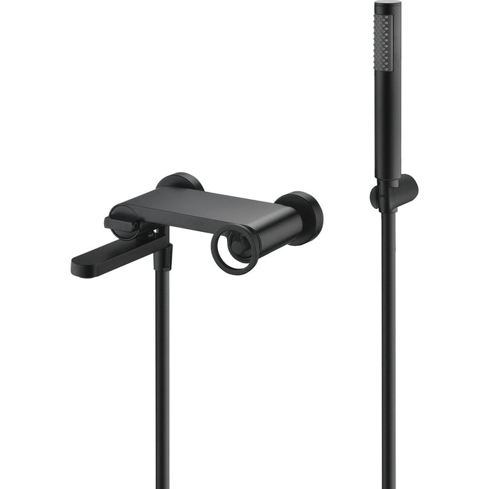 IMEX BDC033-4NG OLIMPO Matte Black Bath/Shower Faucet