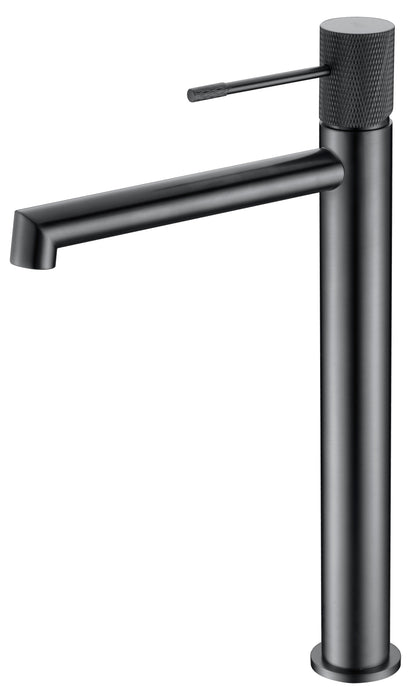 IMEX BDD038-3BGM LINE Grifo de Lavabo Alto Black Gun Metal Metal