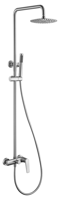 IMEX BDD055/AC DELOS Single-lever Shower Set (S316 Steel)