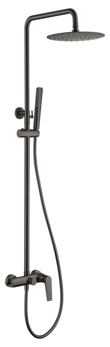 IMEX BDD055/BGM DELOS Conjunto Ducha Monomando Black Gun Metal