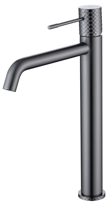 IMEX BDG053-3BGM GÉNOVA Monomando Lavabo Alto Black Gun Metal