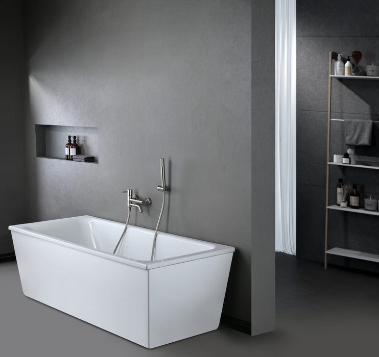 IMEX BDM039-4NQ MONZA Grifo Monomando Baño/Ducha Color Níquel Cepillado