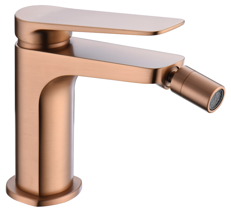 IMEX BDN047-2ORC NÁPOLES Monomando Bidé Oro Rosa Cepillado