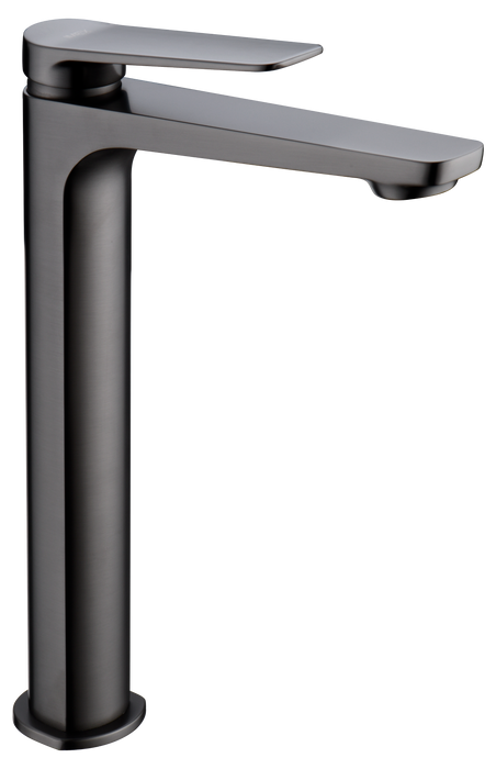 IMEX BDN047-3BGM NÁPOLES Monomando Lavabo Alto Black Gun Metal