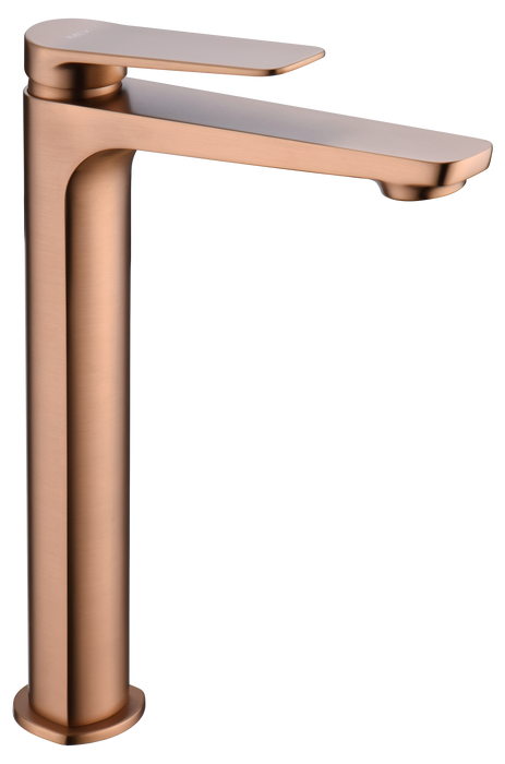 IMEX BDN047-3ORC NÁPOLES Single Lever Tall Basin Brushed Rose Gold