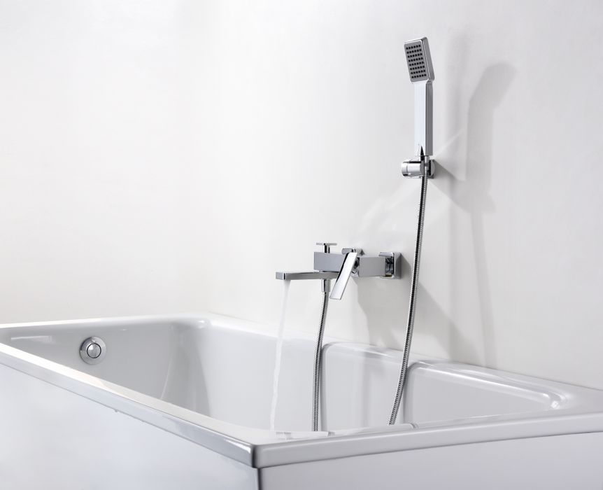 IMEX BDP048-4 PISA Chrome Single Handle Bath/Shower Kit