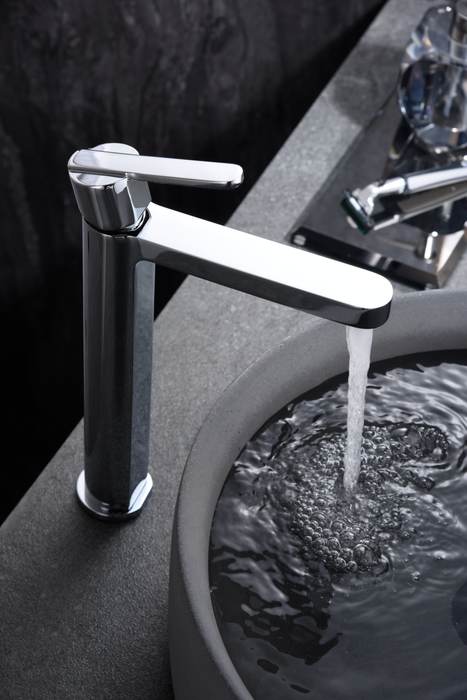 IMEX BDR001-3 ROMA Grifo de Lavabo Alto Cromo