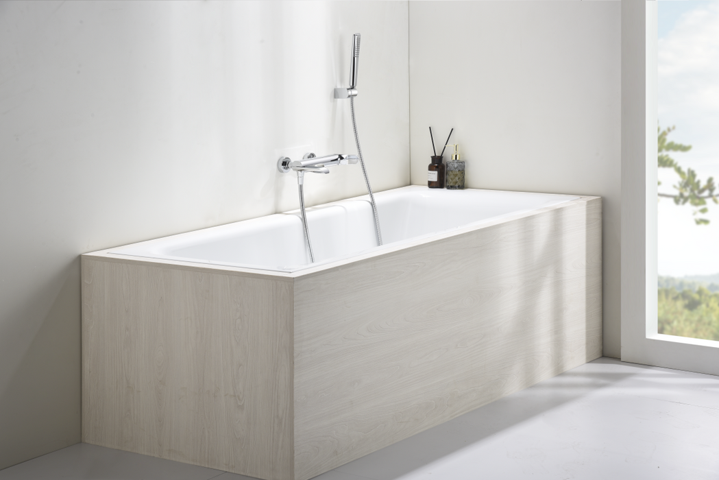 IMEX BDR031-4 DENMARK Single-lever Bath/Shower Kit Denmark Chrome