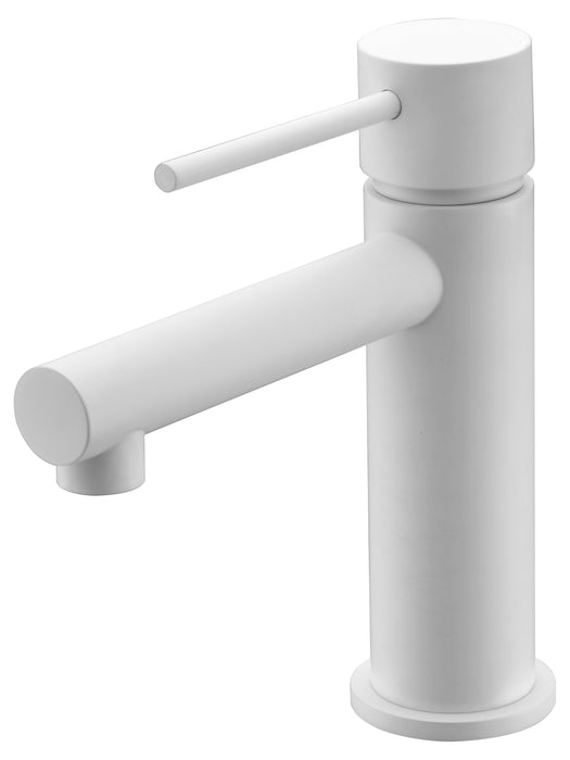 IMEX BDYS045-1BL MILOS STICK Grifo de Lavabo Blanco Mate