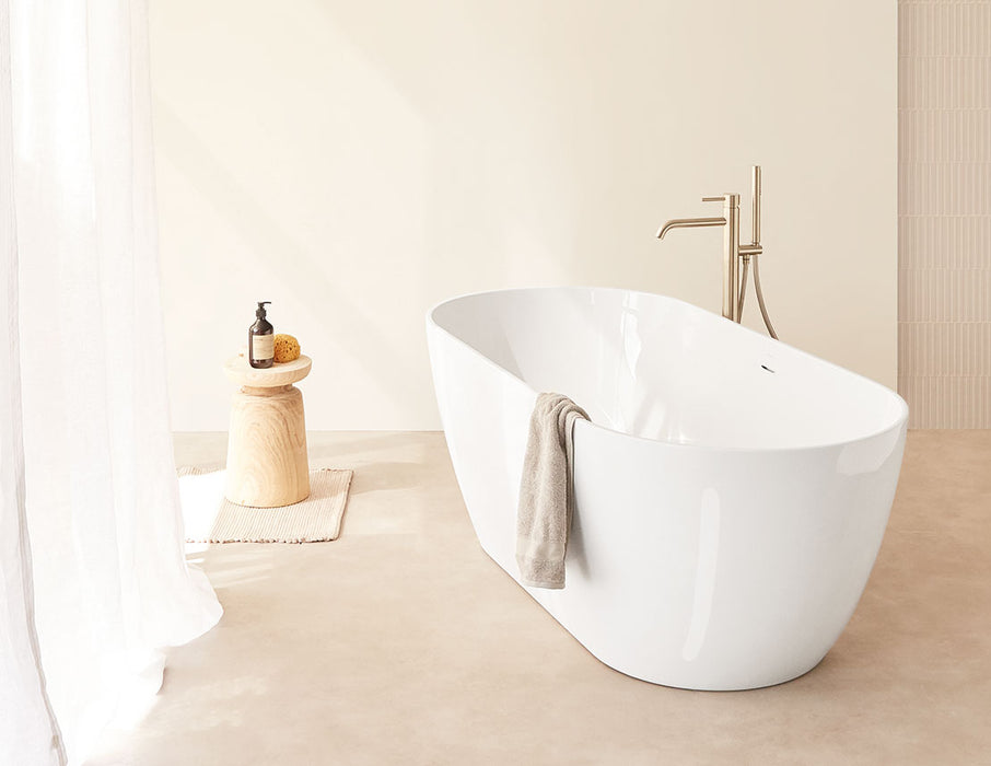SANYCCES TRENTO Bañera Exenta Acrílica Blanco Mate