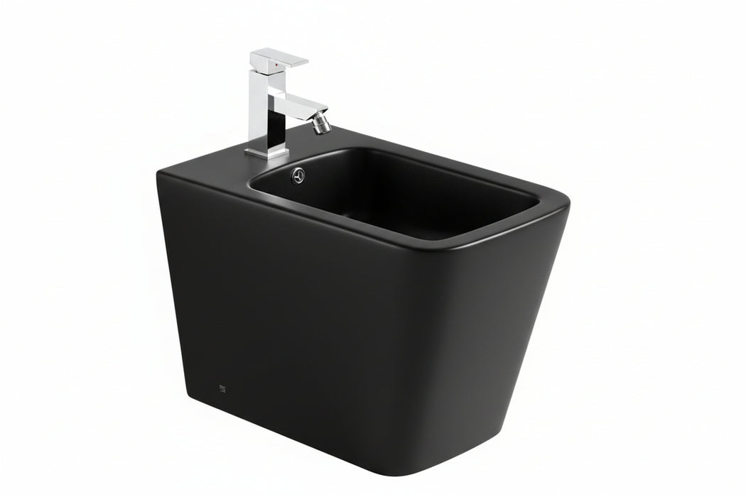 AQUORE 385507 PISA Bidé Compacto Negro Mate