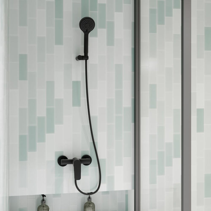 RAMONSOLER BREH570802SNM NEW FLY Grifo Monomando Ducha Sin Equipo Negro Mate