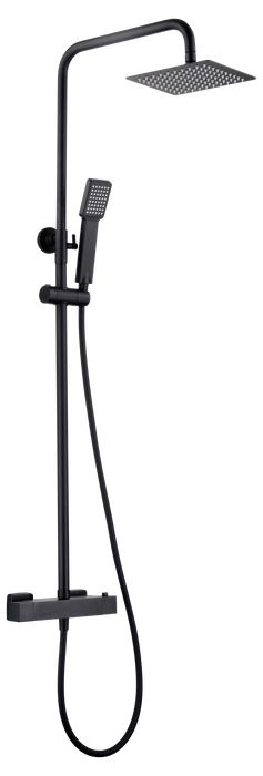 IMEX BTAR025/NG ART Thermostatic Shower Set Matte Black