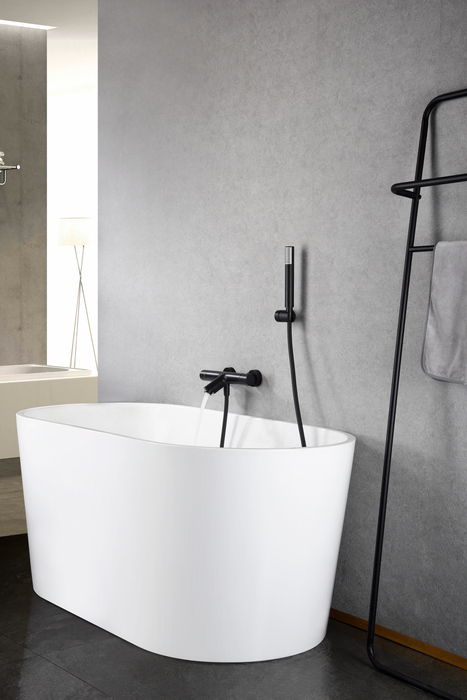 IMEX BTM039-4NG MONZA Kit Baño/Ducha Termostatico Negro Mate