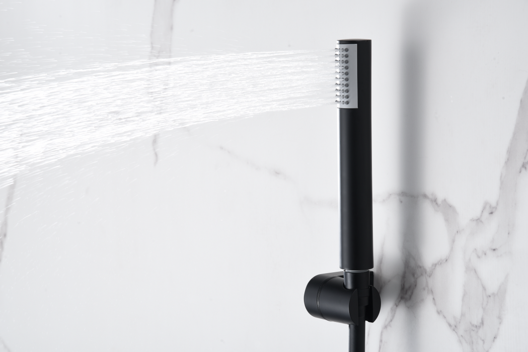 IMEX BTG053-5NG GENOVA Thermostatic Shower Kit Matte Black