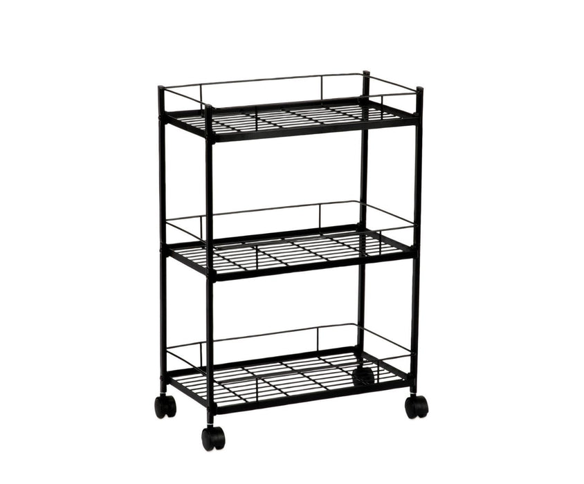 ANDREA HOUSE CC72095 Carro Verdulero Metal Negro