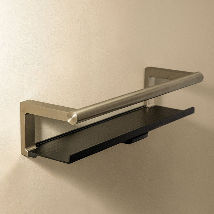 COSMIC ARCHITECT SP Shower Soap Dish With Stainless Steel Matte Glass Cleaner