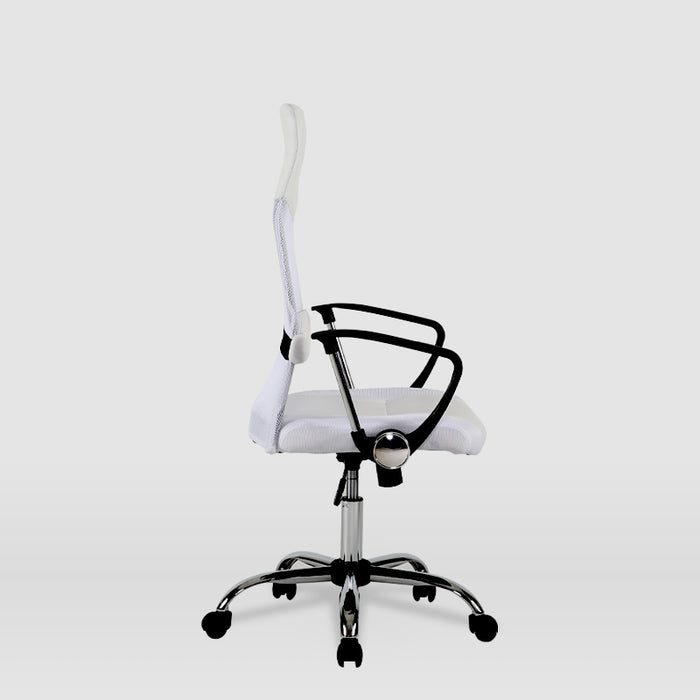 FURNITURE STYLE FS139CBL DAFNE Imitation Leather Office Chair White