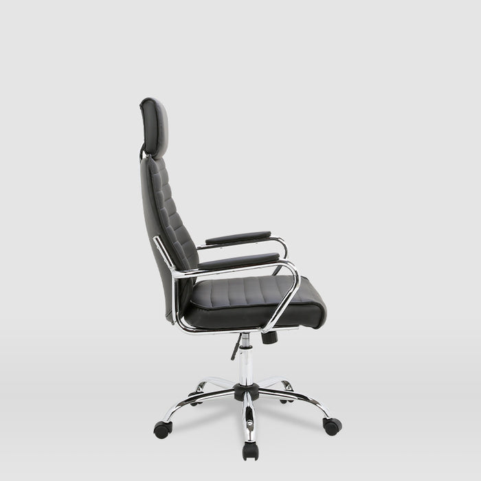 FURNITURE STYLE FS9025NG DIANA Imitation Leather Office Chair Black